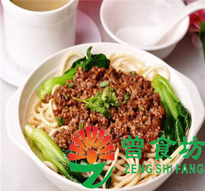 卤肉拌面
